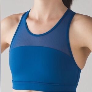 Lululemon Athletica Move Bra Royal Blue